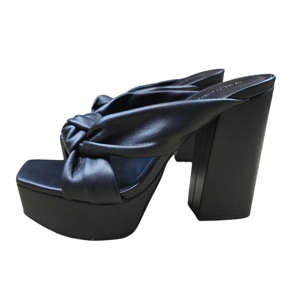 OpenEdit Kaia Knot Women Platform Heels - Picture 3 of 11